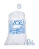 Pack of 500 Printed Metallocene Ice Bags 20 lb