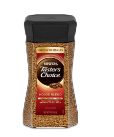 Nescafé Taster's Choice House Blend, Natural Light Medium Roast Instant Coffee, 7 oz