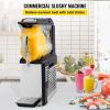 VEVOR 110V Slushy Machine 10L Margarita Frozen Drink Maker 600W Automatic Clean Day and Night Modes for Supermarkets Cafes Restaurants Snack Bars Comm