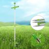 1pc Weed Puller; Stand Up Weeder Hand Tool; Long Handle Garden Weeding Tool With 3 Claws; Hand Weed Hound Weed Puller For Dandelion; Standup Weed Root