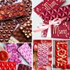 12 Cavities Chocolate Bar Mold Deep with Bags Scraper